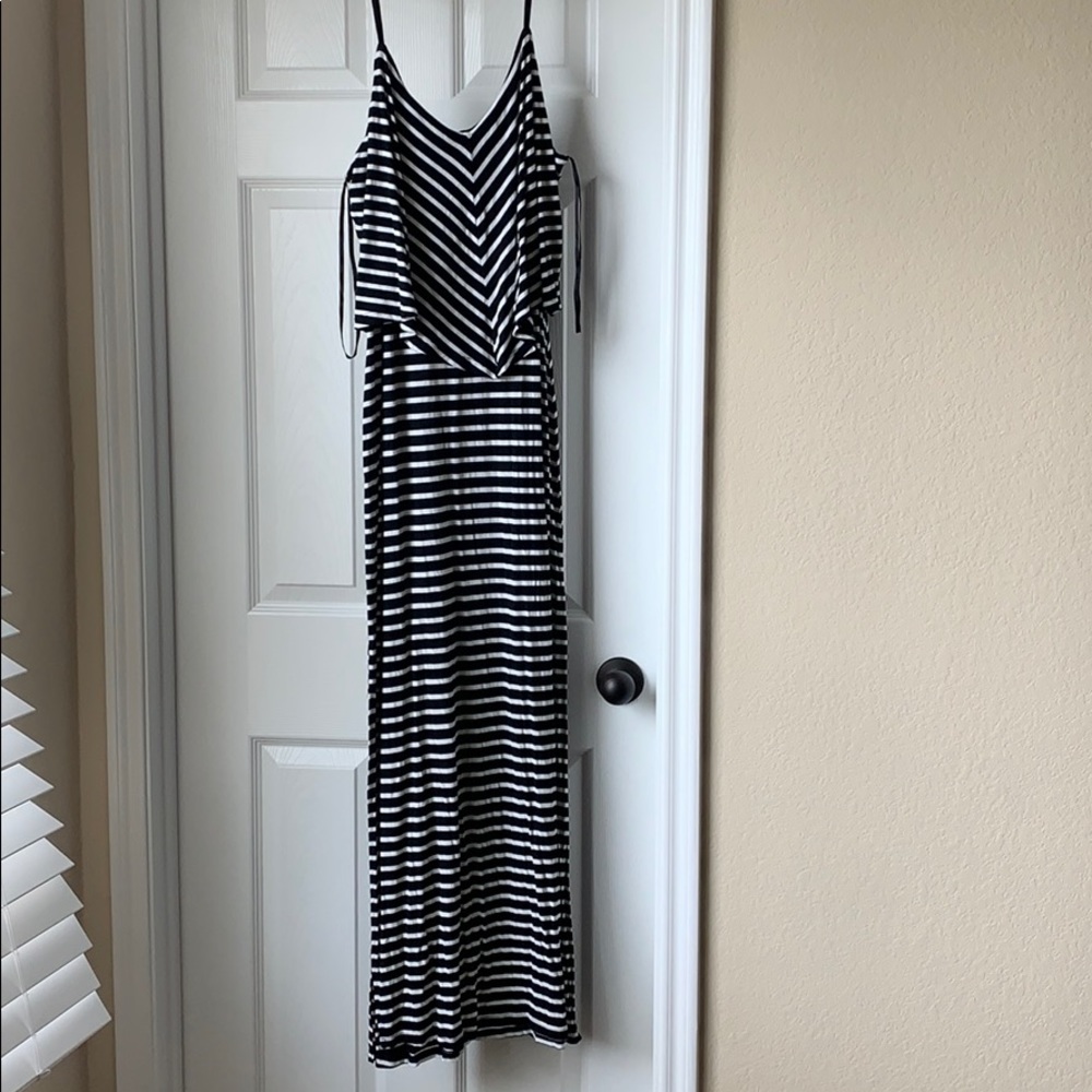 Mission Striped Maxi Dress